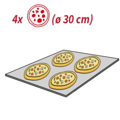 REVOLUTION Pizza pec jednokomorová 4 x 30